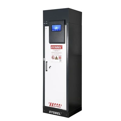 30 gallon filtrerende sikkerhetsoppbevaringsskap|90-Min brann-Vurdert kjemikalieskap - SYSBEL SE490300FXE