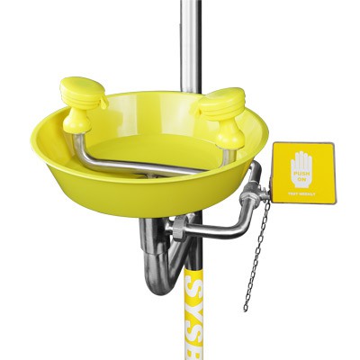 Øyevask og nøddusjskombinasjonsenheter