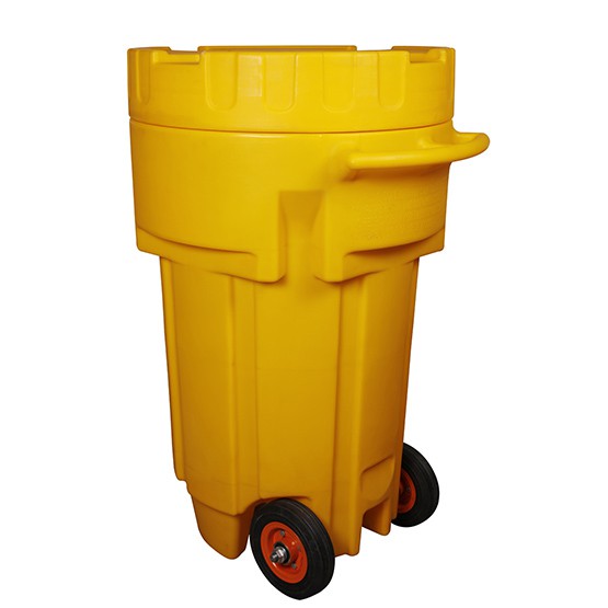 65-Gallon Wheeled Poly-Overpack Salvage Trommel